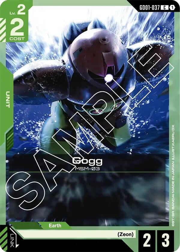 Image for Gogg (GD01-037) (Newtype Rising) (GD01) - Gundam Card Game