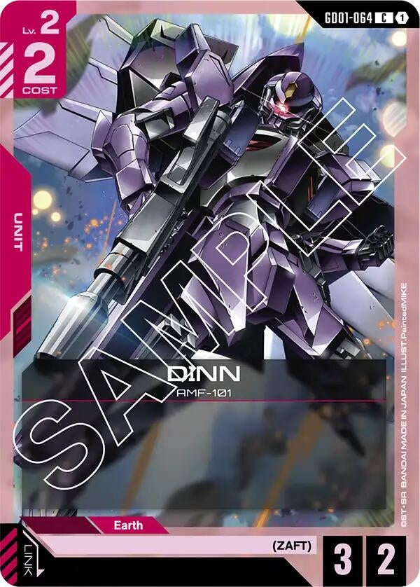 Image for DINN (GD01-064) (Newtype Rising) (GD01) - Gundam Card Game