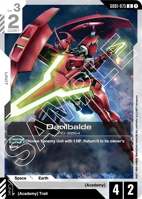 Image for Darilbalde (GD01-075) (Newtype Rising) (GD01) - Gundam Card Game