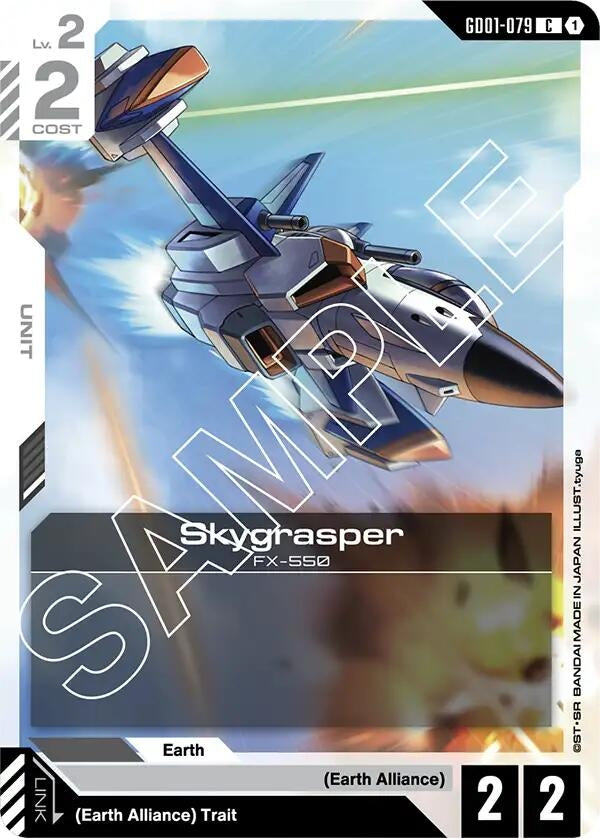 Image for Skygrasper (GD01-079) (Newtype Rising) (GD01) - Gundam Card Game