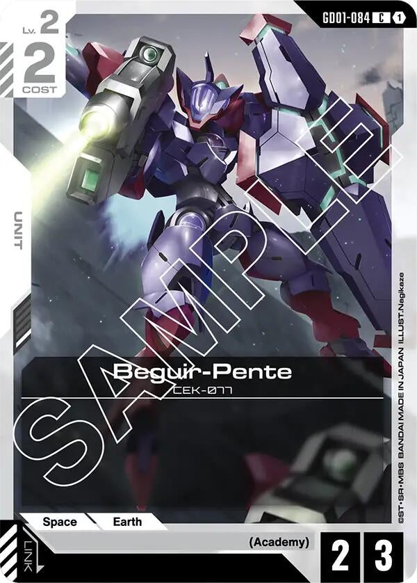 Image for Beguir-Pente (GD01-084) (Newtype Rising) (GD01) - Gundam Card Game