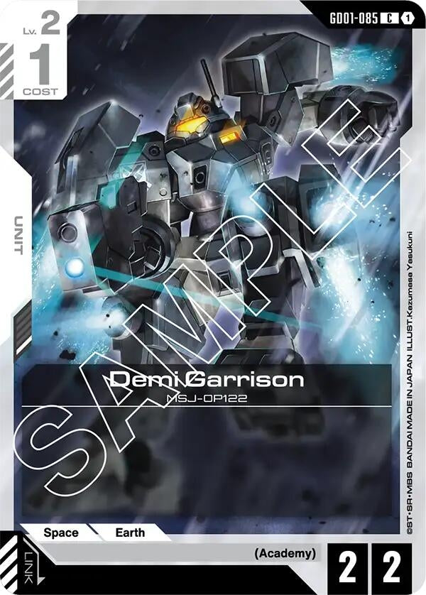 Image for Demi Garrison (GD01-085) (Newtype Rising) (GD01) - Gundam Card Game