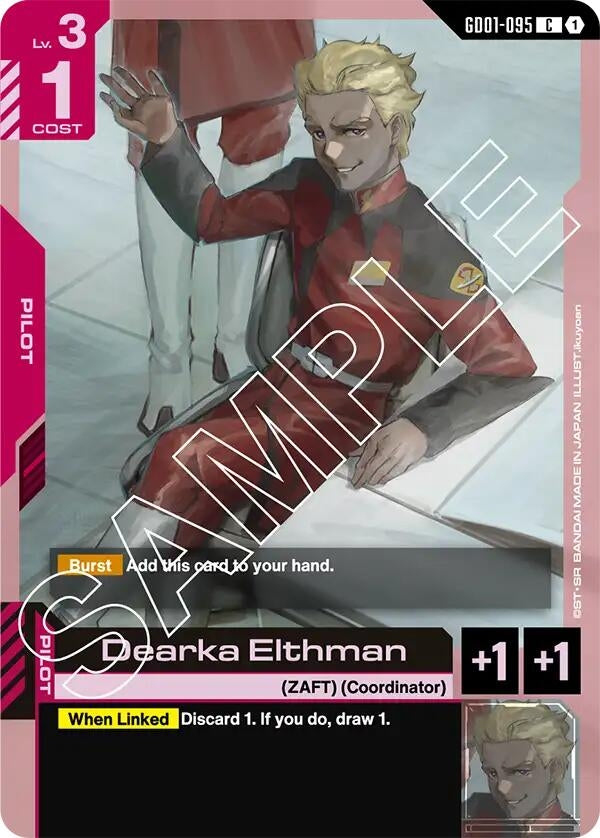 Image for Dearka Elthman (GD01-095) (Newtype Rising) (GD01) - Gundam Card Game
