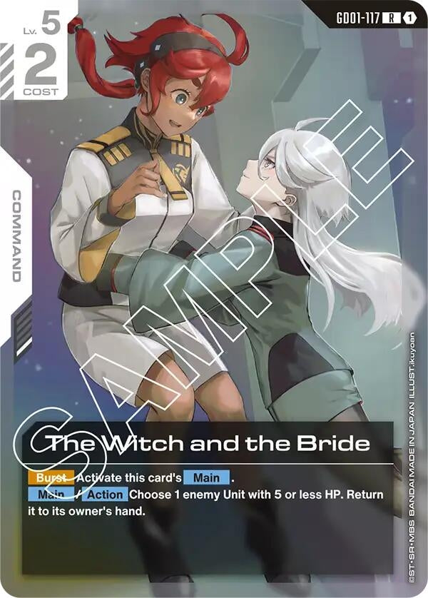 Image for The Witch and the Bride (GD01-117) (Newtype Rising) (GD01) - Gundam Card Game