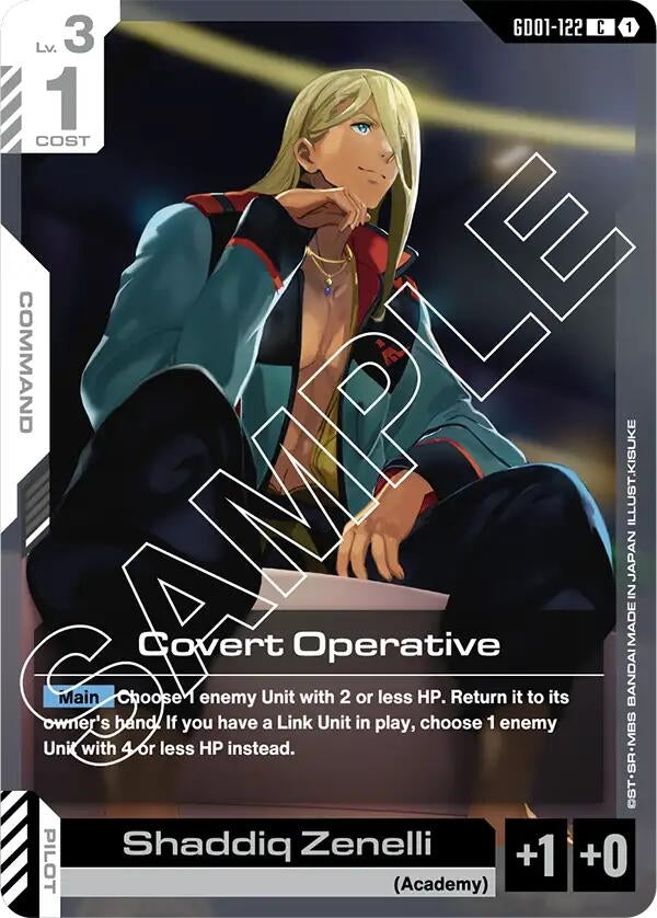 Image for Covert Operative (GD01-122) (Newtype Rising) (GD01) - Gundam Card Game