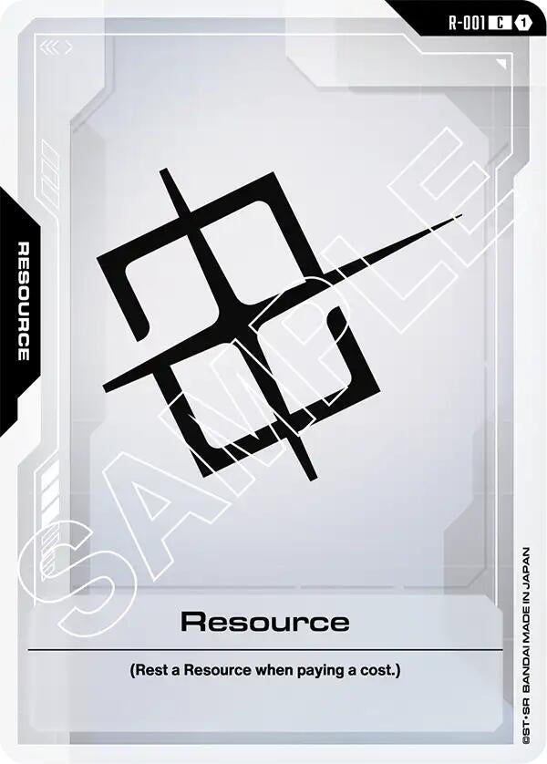 Image for Resource (R-001) (Newtype Rising) (GD01) - Gundam Card Game