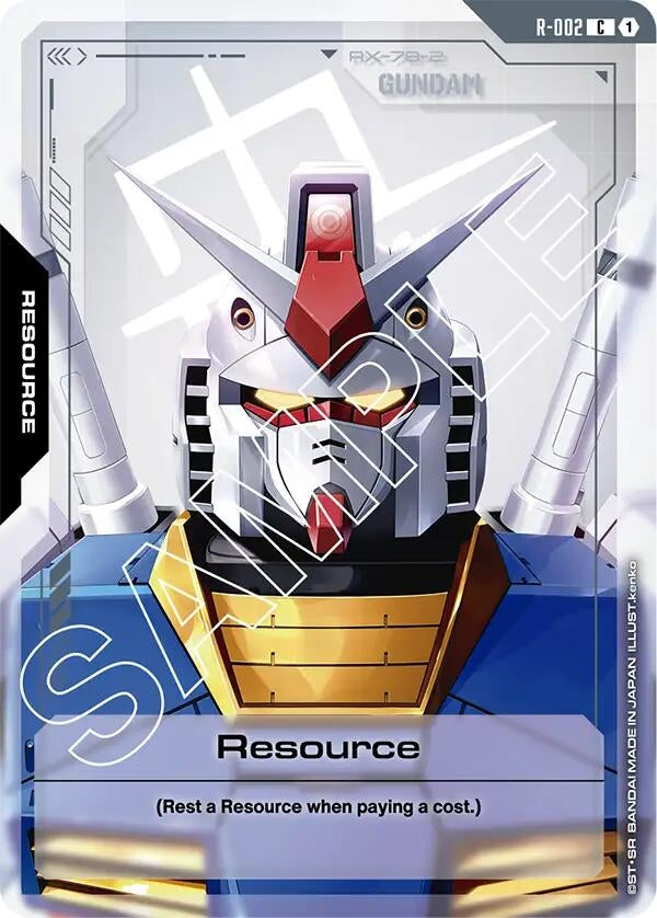 Image for Resource (R-002) (R-002) (Newtype Rising) (GD01) - Gundam Card Game