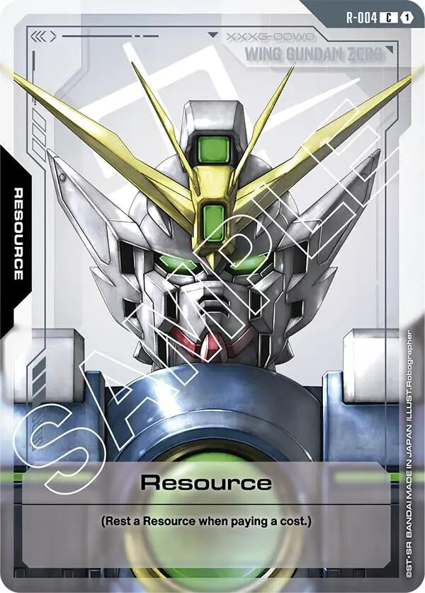 Image for Resource (R-004) (R-004) (Newtype Rising) (GD01) - Gundam Card Game