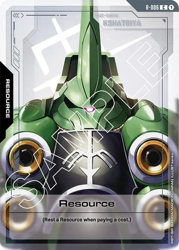 Image for Resource (R-006) (R-006) (Newtype Rising) (GD01) - Gundam Card Game