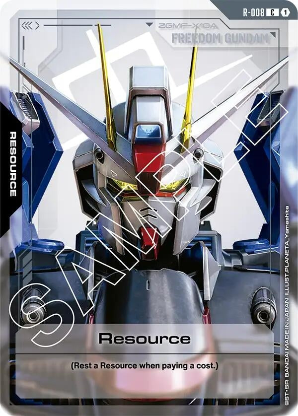 Image for Resource (R-008) (R-008) (Newtype Rising) (GD01) - Gundam Card Game