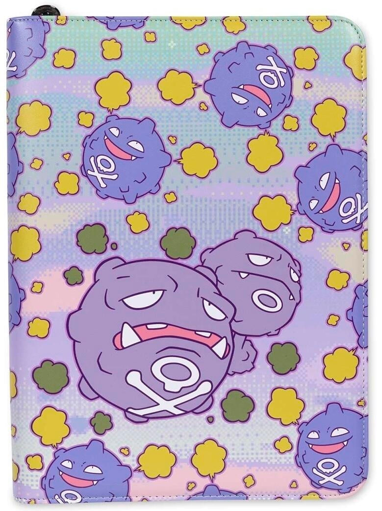 Image for Pokemon Center Exclusive: Koffing & Weezing Sunset Zip Binder - Storage Albums