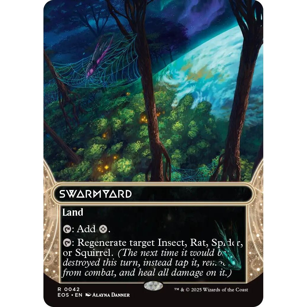 Swarmyard (0042) (Borderless) (42) (Edge of Eternities: Stellar Sights) - PokeBox USA