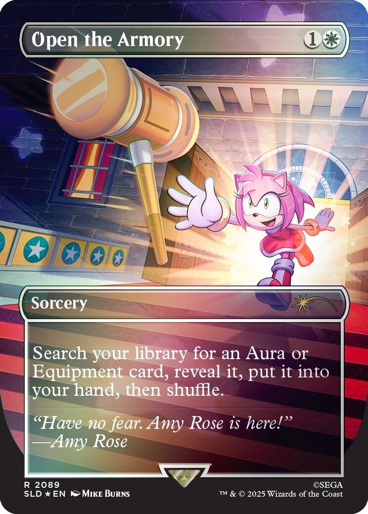 Open the Armory (2089) (Rainbow Foil) (2089) (Secret Lair Drop Series)