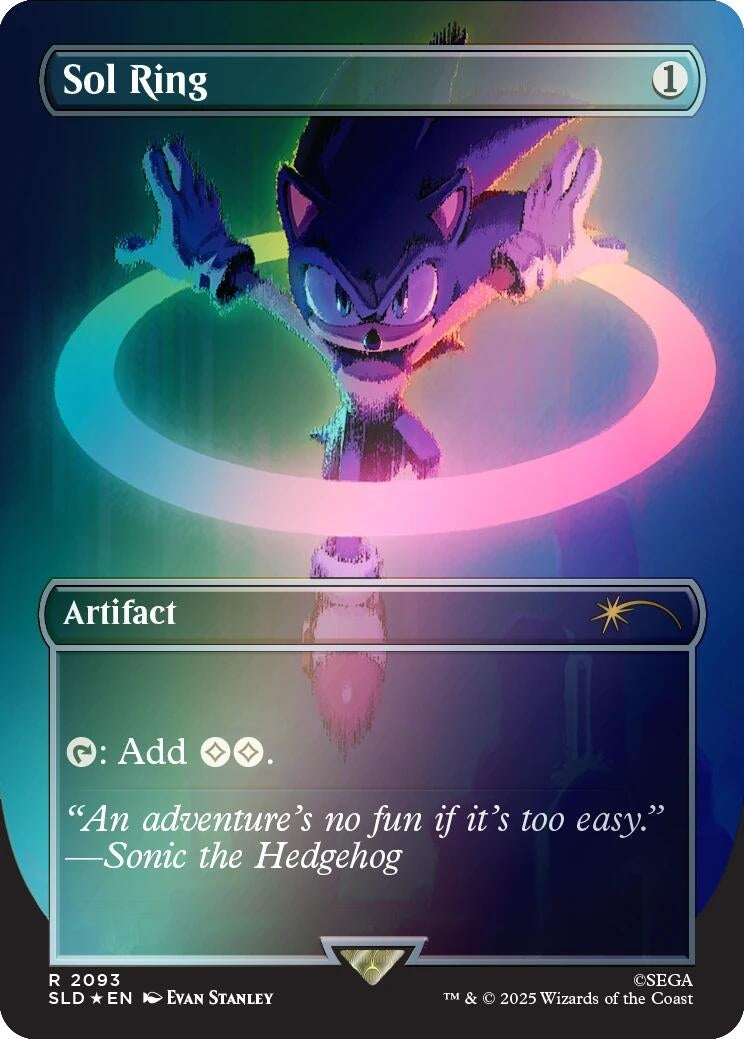 Sol Ring (2093) (Rainbow Foil) (2093) (Secret Lair Drop Series)