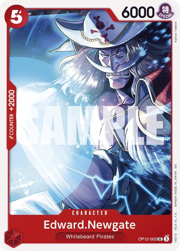 Image for Edward.Newgate (OP12-002) (Legacy of the Master) (OP12) - One Piece Card Game