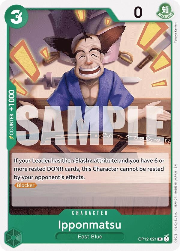 Image for Ipponmatsu (OP12-021) (Legacy of the Master) (OP12) - One Piece Card Game