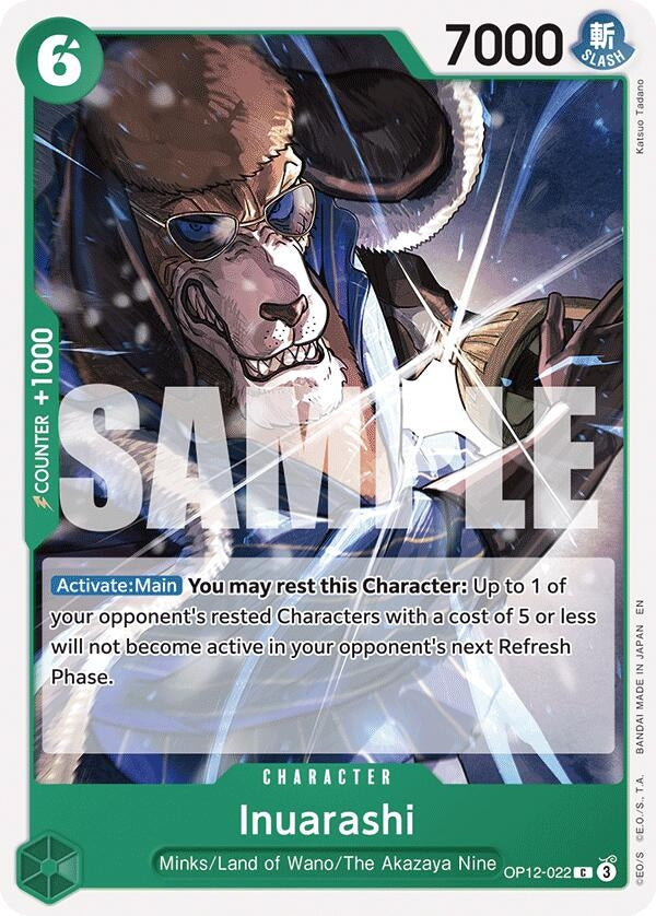 Image for Inuarashi (OP12-022) (Legacy of the Master) (OP12) - One Piece Card Game