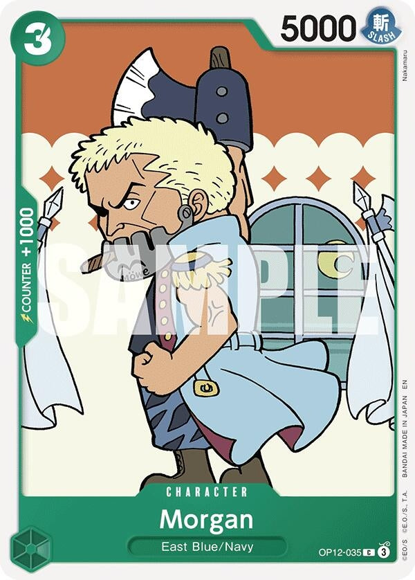 Image for Morgan (OP12-035) (Legacy of the Master) (OP12) - One Piece Card Game