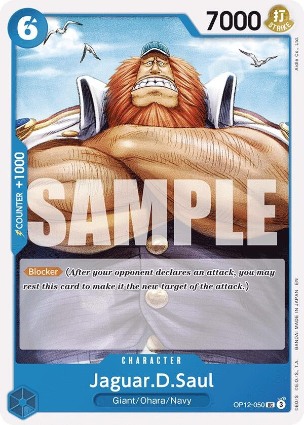 Image for Jaguar.D.Saul (OP12-050) (Legacy of the Master) (OP12) - One Piece Card Game