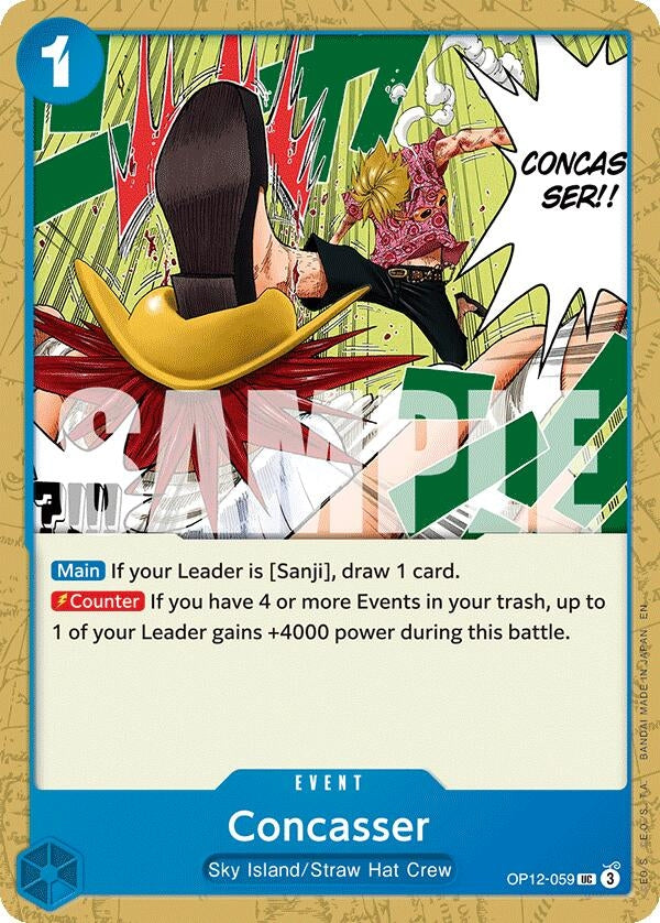 Image for Concasser (OP12-059) (Legacy of the Master) (OP12) - One Piece Card Game