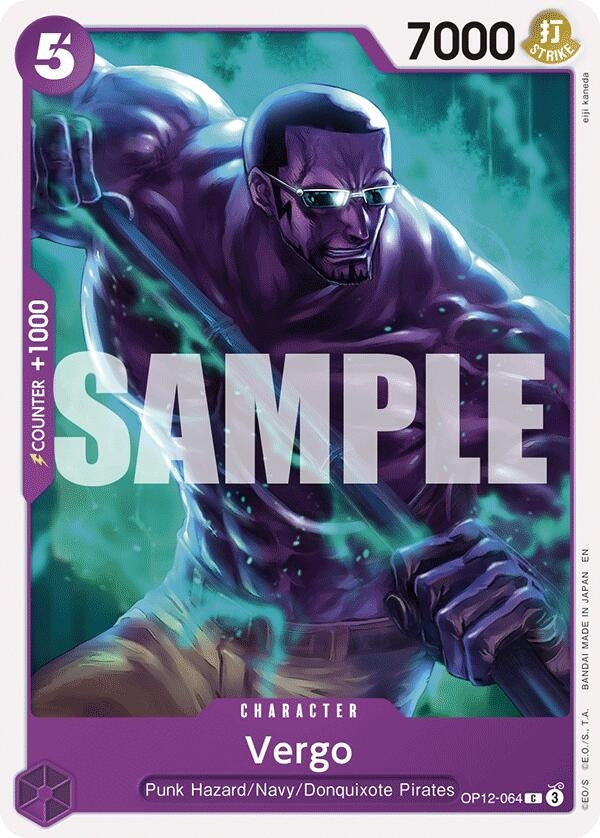 Image for Vergo (OP12-064) (Legacy of the Master) (OP12) - One Piece Card Game