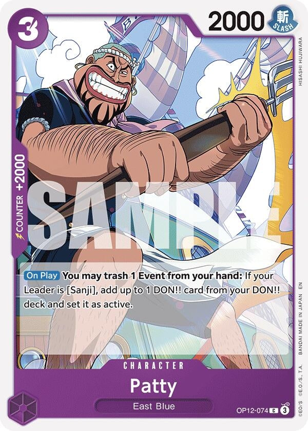 Image for Patty (OP12-074) (Legacy of the Master) (OP12) - One Piece Card Game