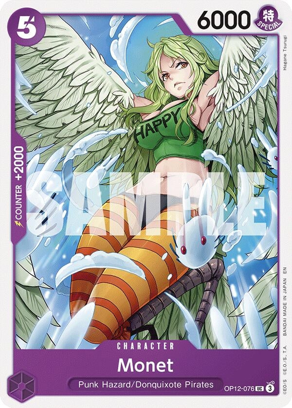 Image for Monet (OP12-076) (Legacy of the Master) (OP12) - One Piece Card Game