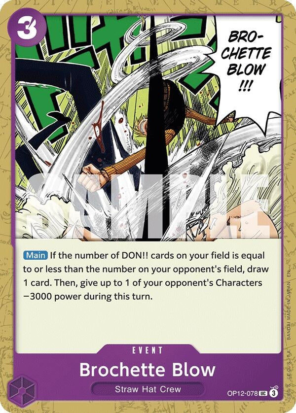 Image for Brochette Blow (OP12-078) (Legacy of the Master) (OP12) - One Piece Card Game