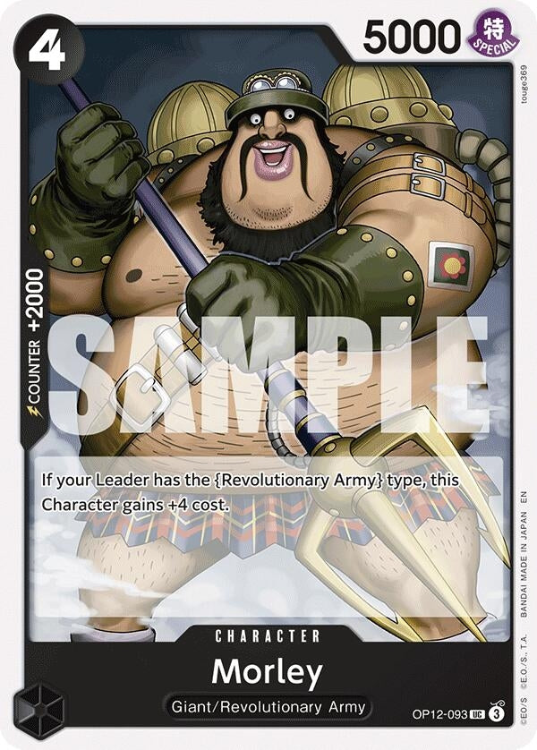 Image for Morley (OP12-093) (Legacy of the Master) (OP12) - One Piece Card Game