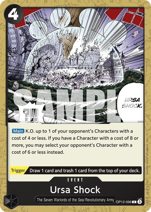 Image for Ursa Shock (OP12-096) (Legacy of the Master) (OP12) - One Piece Card Game