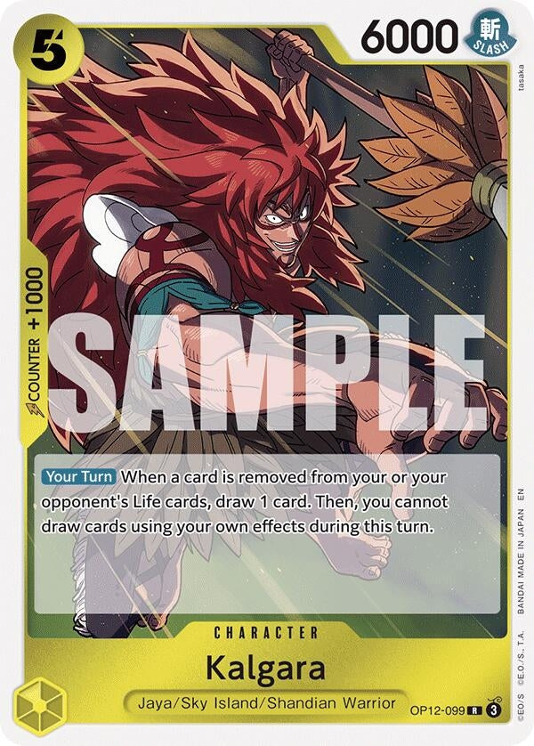 Image for Kalgara (OP12-099) (Legacy of the Master) (OP12) - One Piece Card Game