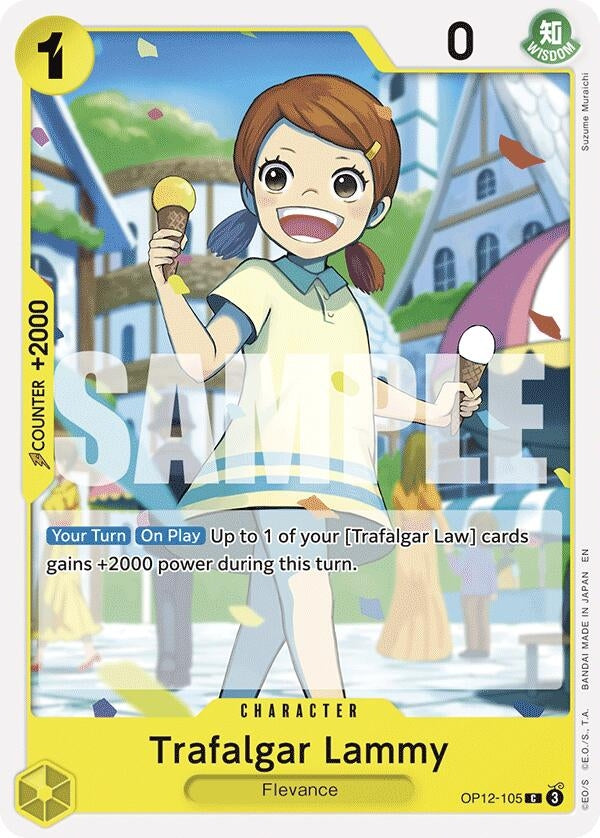 Image for Trafalgar Lammy (OP12-105) (Legacy of the Master) (OP12) - One Piece Card Game