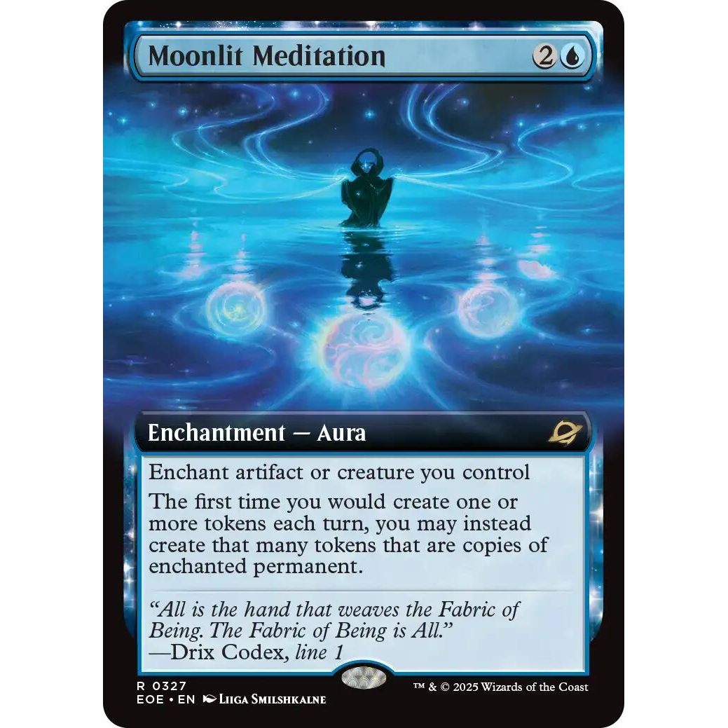 Moonlit Meditation (Extended Art) (327) (Edge of Eternities) - PokeBox USA