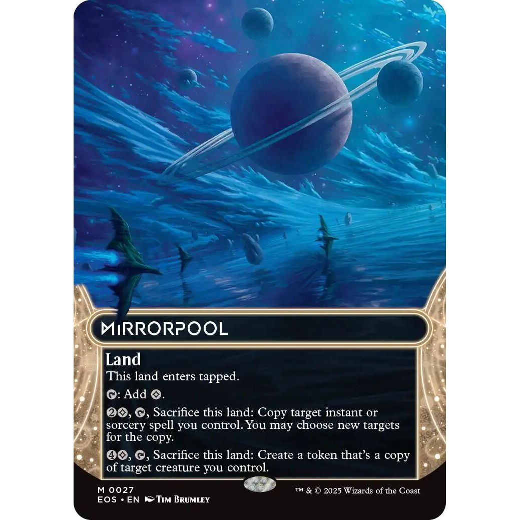 Mirrorpool (0027) (Borderless) (27) (Edge of Eternities: Stellar Sights) - PokeBox USA