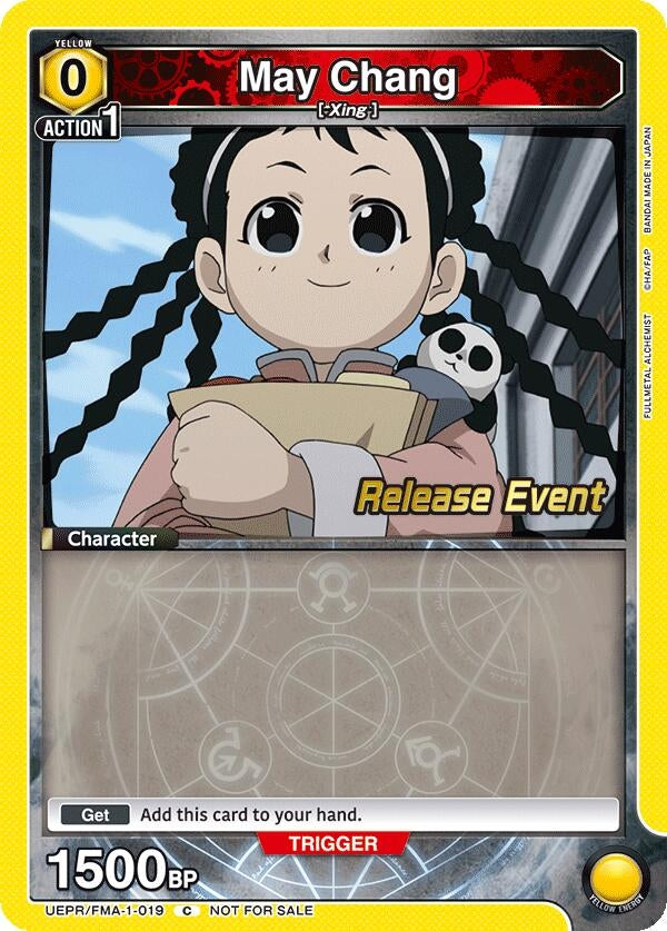 Image for May Chang (019) (UEPR/FMA-1-019) (UE09BT: FULLMETAL ALCHEMIST Release Event Cards) (UE09BT_RE) - Union Arena