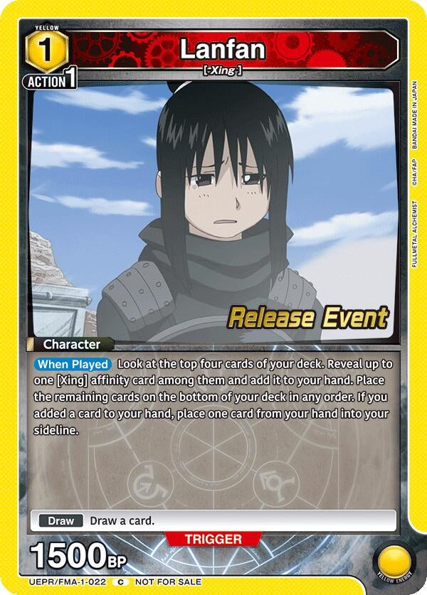 Image for Lanfan (022) (UEPR/FMA-1-022) (UE09BT: FULLMETAL ALCHEMIST Release Event Cards) (UE09BT_RE) - Union Arena