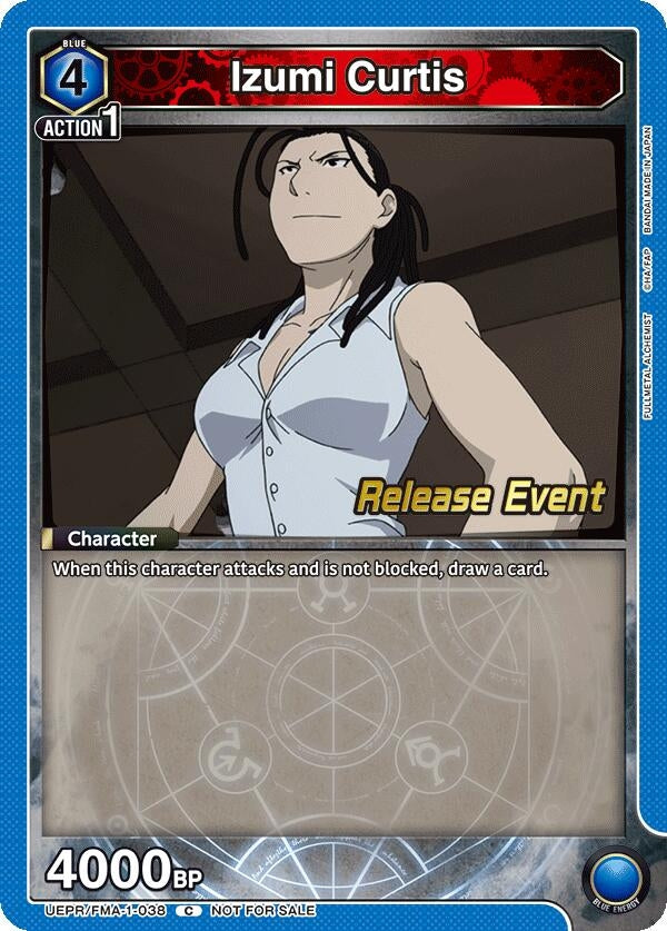 Image for Izumi Curtis (038) (UEPR/FMA-1-038) (UE09BT: FULLMETAL ALCHEMIST Release Event Cards) (UE09BT_RE) - Union Arena
