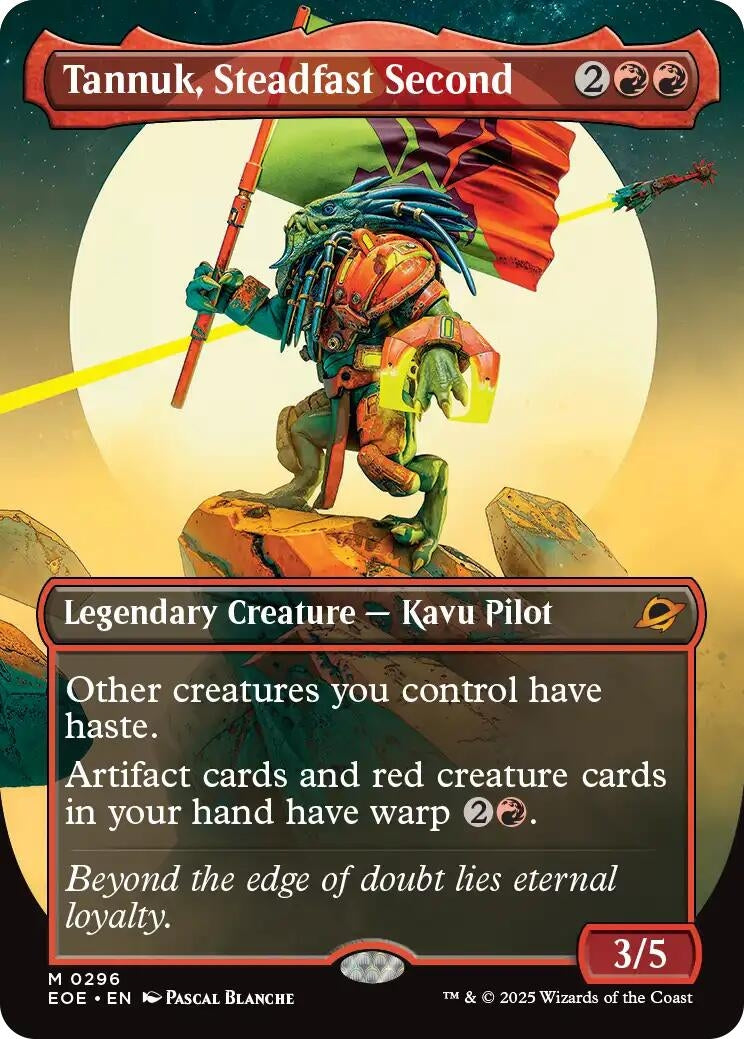 Tannuk, Steadfast Second (Borderless) (296) (Edge of Eternities)