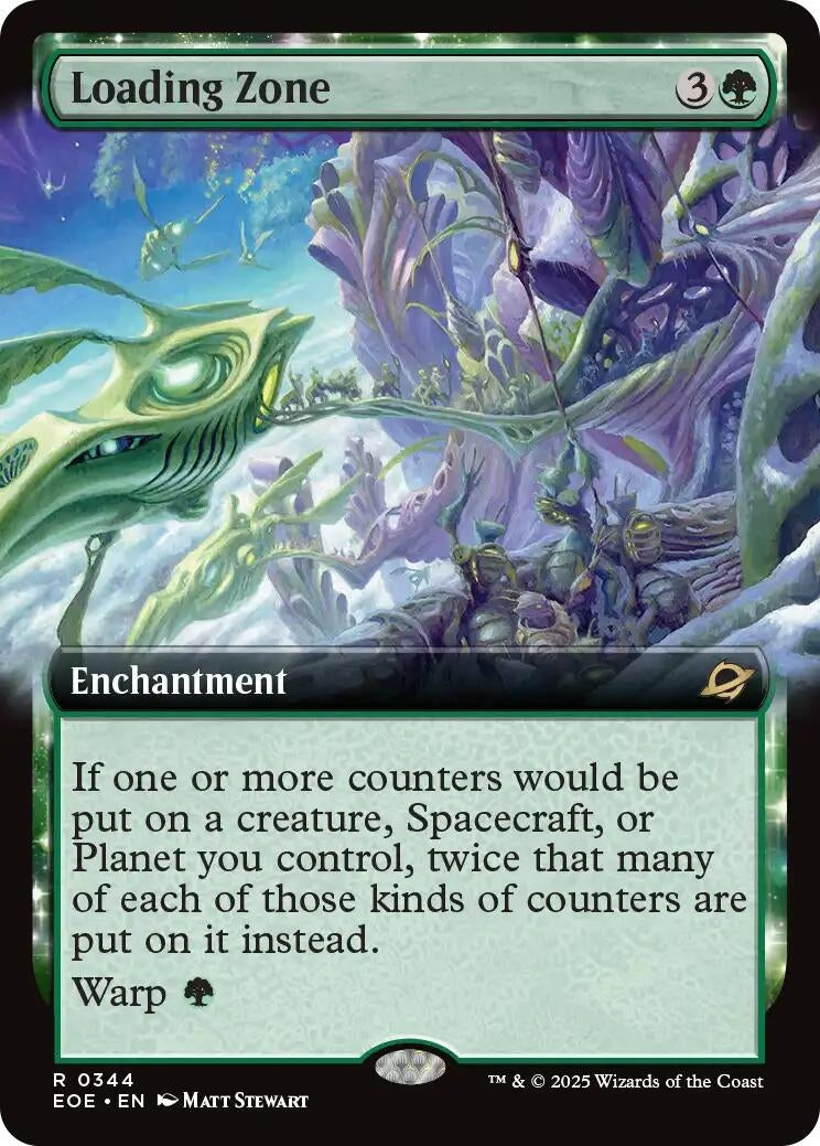 Loading Zone (Extended Art) (344) (Edge of Eternities)