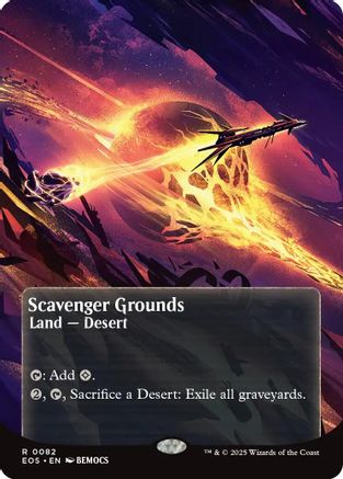 Scavenger Grounds (EOS-082) (Borderless) [Edge of Eternities: Stellar Sights]