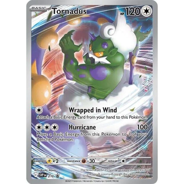 Tornadus - 210 (210) (SV: Scarlet & Violet Promo Cards) - PokeBox USA