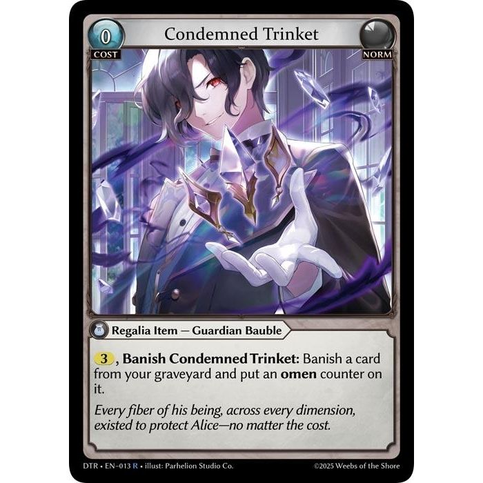 Image for Condemned Trinket (013) (Distorted Reflections) - Grand Archive TCG