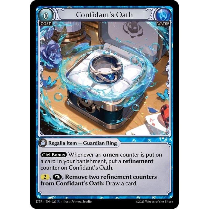 Image for Confidant's Oath (027) (Distorted Reflections) - Grand Archive TCG