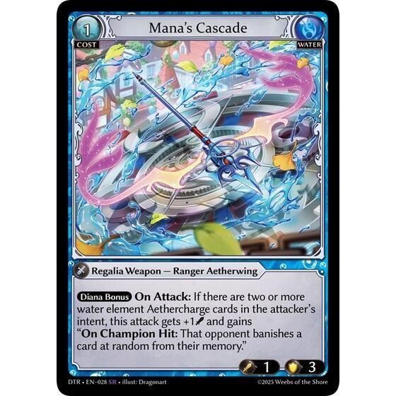 Image for Mana's Cascade (028) (Distorted Reflections) - Grand Archive TCG