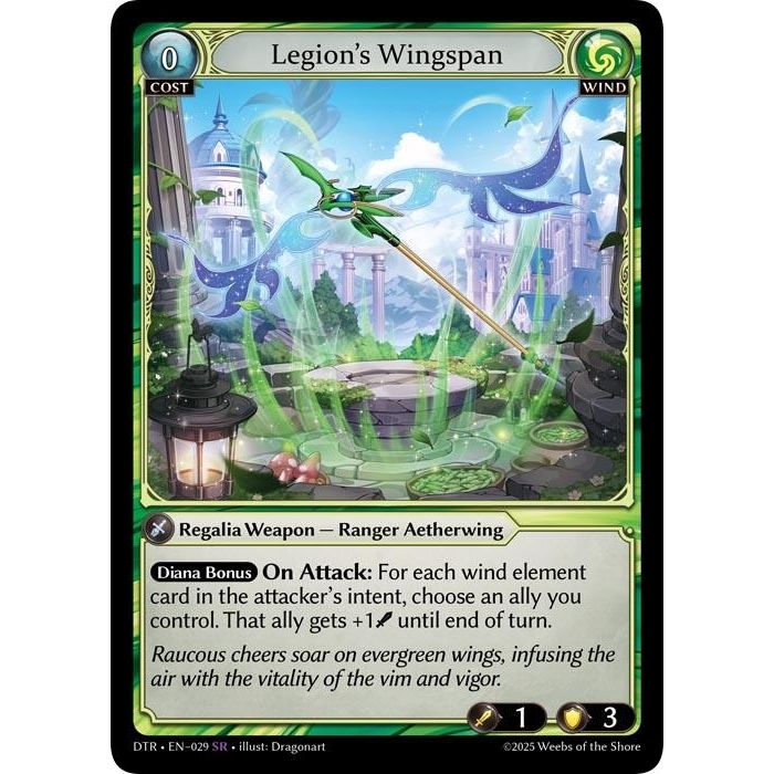 Image for Legion's Wingspan (029) (Distorted Reflections) - Grand Archive TCG