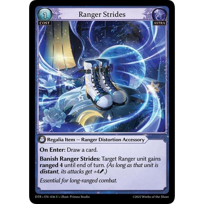 Image for Ranger Strides (036) (Distorted Reflections) - Grand Archive TCG