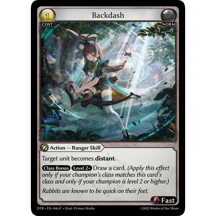 Image for Backdash (046) (Distorted Reflections) - Grand Archive TCG