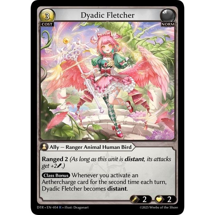 Image for Dyadic Fletcher (054) (Distorted Reflections) - Grand Archive TCG