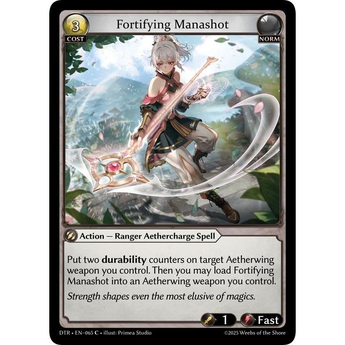 Image for Fortifying Manashot (065) (Distorted Reflections) - Grand Archive TCG