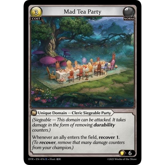 Image for Mad Tea Party (076) (Distorted Reflections) - Grand Archive TCG